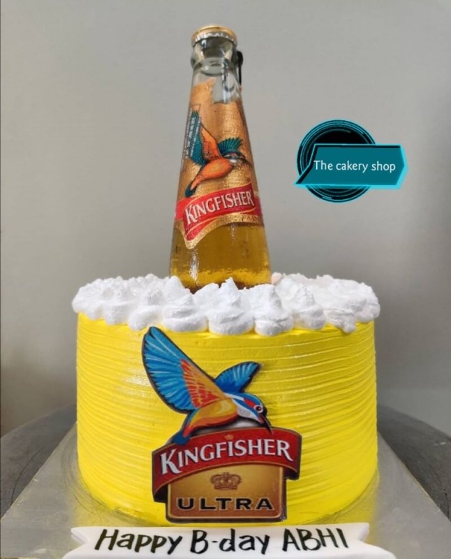 Send kingfisher Pint Cake, Upto 20% OFF | The Cakery Shop - Delhi NCR