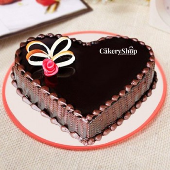 Chocolate Heart Cake