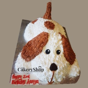 3D Dog Cake