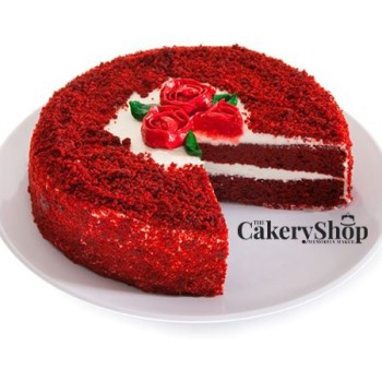 Foodie lovers red velvet cake