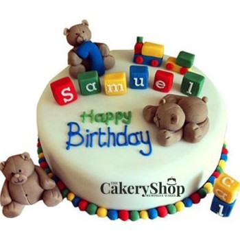 Chubby Teddies Cake