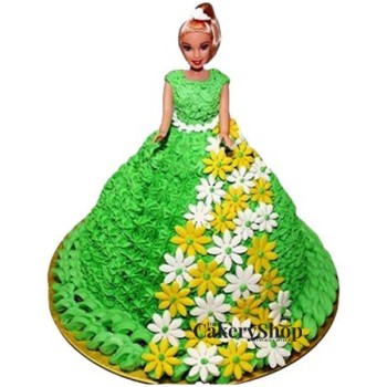 Classic Wonder Doll Cake