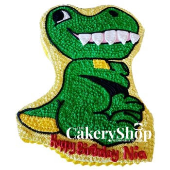 Dinosaur Molded Cake