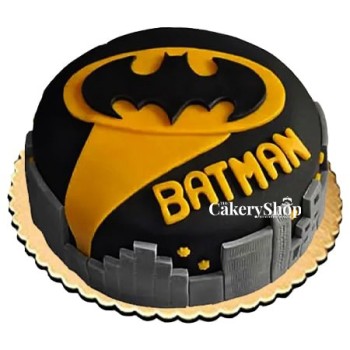 Glitzyy Batman City Cake