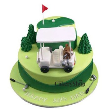 Golf Car cake