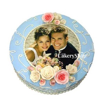 Happy Memory Photo Cake