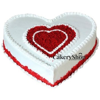 Heartfelt Red Velvet Cake