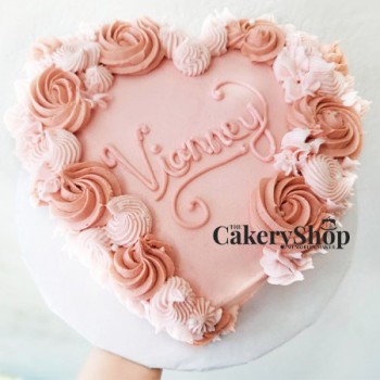 Loveliest Heart Cake