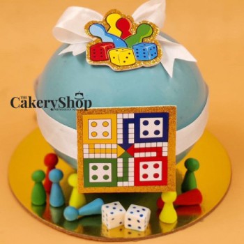 Ludo Pinata Cake