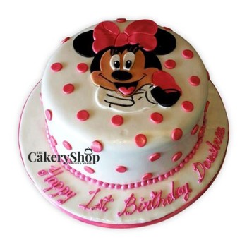 Minnie Birthday Cake