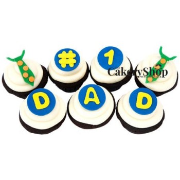 No 1 Dad Cupcakes