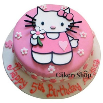 Pinku Kitten Cake