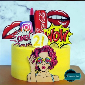 Pop Art Beauty Cake