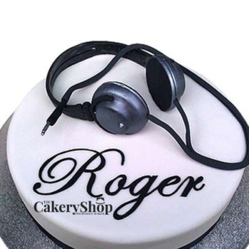 Sound Track Headphone Cake