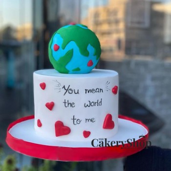 World To Me Cake